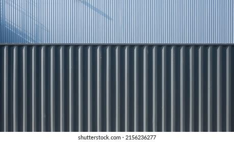 shipping container corrugated metal images stock