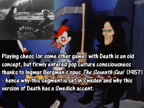 Animaniacs References Guide Meatballs Or Consequences” Playing Chess