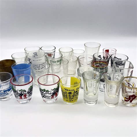 Lot # 39 - Shot Glass Collection - SLOCAL Estate Auctions Network