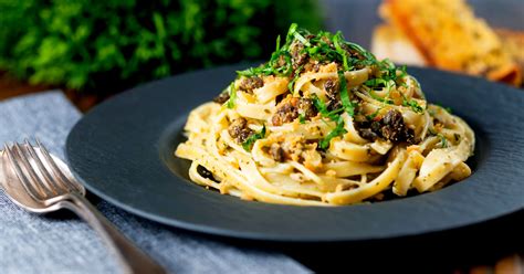 Tuna Pesto Pasta With Fried Capers Krumpli