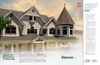 Timberline hd brochure | PDF