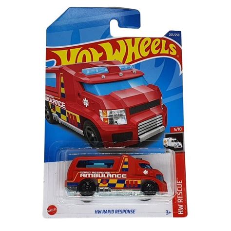Hot Wheels Hw Rapid Response Hw Rescue Hcw Shopee Brasil