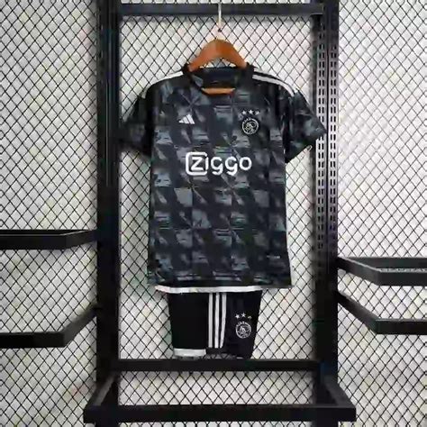 kids ajax black soccer jersey   soccer jersey yupoo