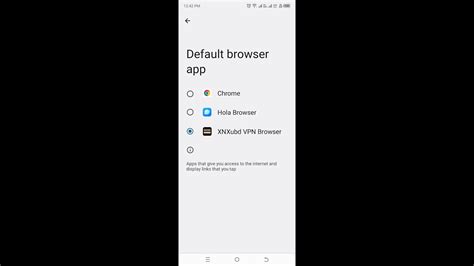 Set Xnxubd Vpn Browser Apk As Your Default Browser Easy Tutorial