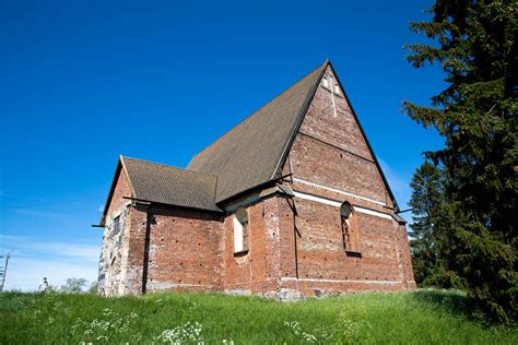 Medieval Holy Cross Church In Hattula Finland The Gothic S Flickr