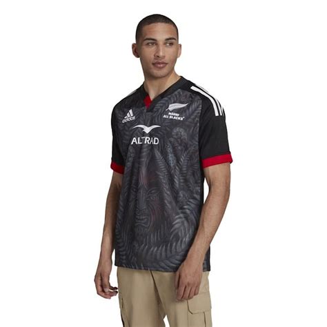 Adidas Mens Maori All Blacks 2024 Home Jersey Rebel Sport