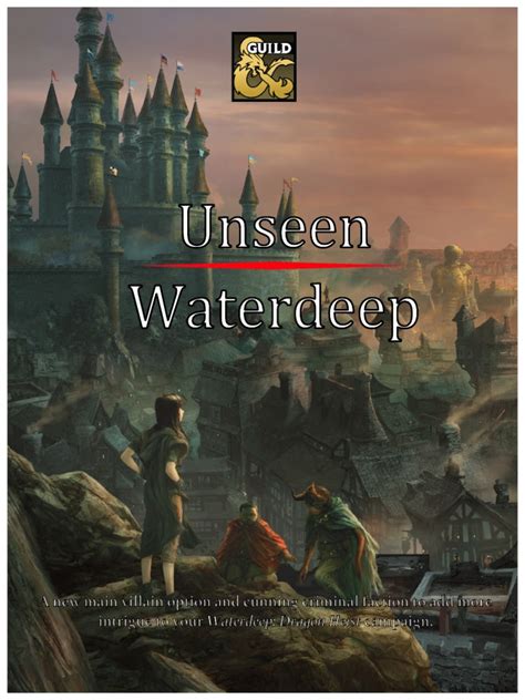 D&D 5e - Forgotten Realms - Unseen Waterdeep (Dragon Heist) | PDF ...