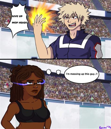 Bakugo Vs Kiara Oc In Sports Festival My Hero Academia Amino