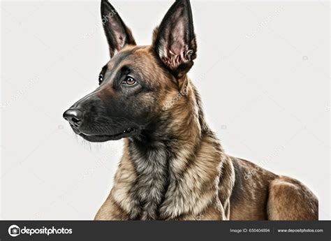 majestic belgian malinois dog image showcasing intelligence athleticism elite breed stock photo