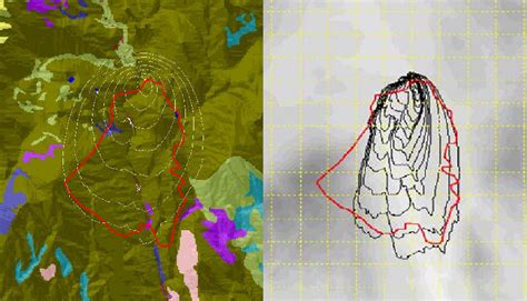 Examples Of Fire Growth Simulation Model Output For The Craigieburn Download Scientific Diagram