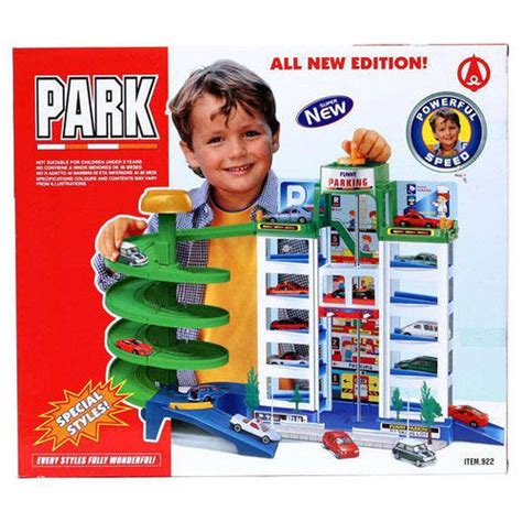 Купить Игрушечный гараж, паркинг, автомобильным лифтом, эстокадой ...