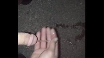Parking Lot Piss With Helping Hand XVIDEOS