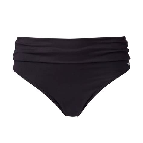 Underkl Der Och Badkl Der Versailles Fold Down Bikini Svart Svart Fold Down Sassbra Se