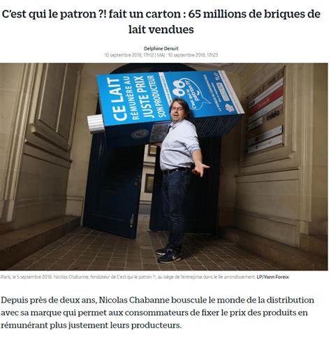 Le Parisien C Est Qui Le Patron Fait Un Carton Millions