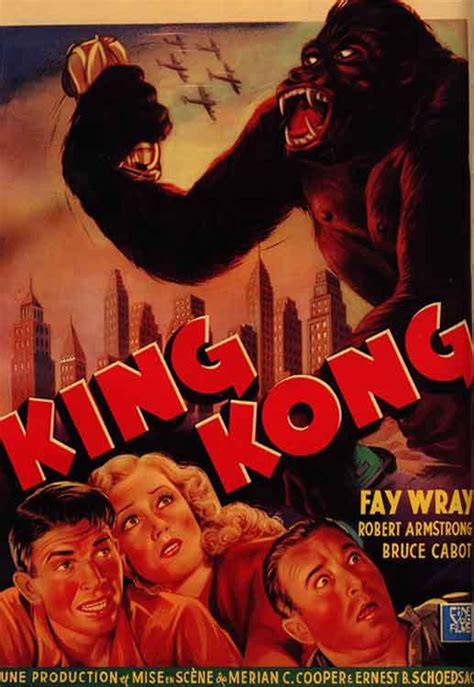 King Kong 33 6 Movie Poster Art Print On Canvas