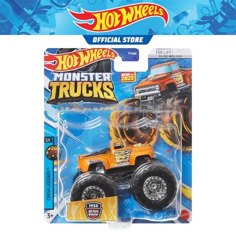 Hot Wheels Monster Trucks Scale Hi Tail Hauler Version Fyj Shopee Malaysia