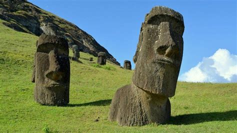 Moai In Chile