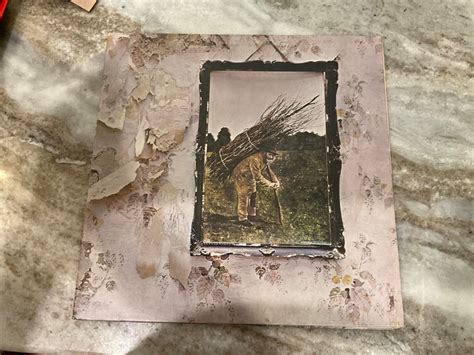 Popsike Led Zeppelin Iv Zoso Original Presswell Porky Duck