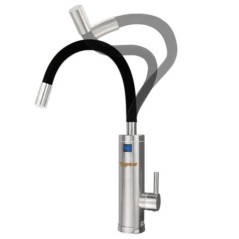 Buy Electric Hot Water Taps TopSer SDR 18DC 3 Pro Stainless Steel Tankless Electric Heater