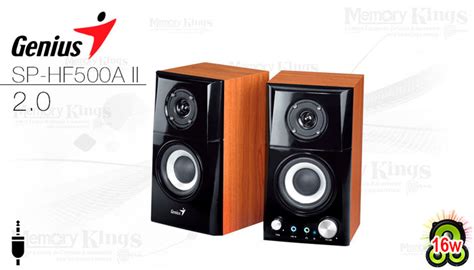 PARLANTE 2.0 GENIUS SP-HF500A II (16W) MADERA - Memory Kings, lo mejor ...