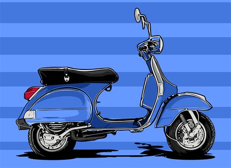 Vespa Px Vector