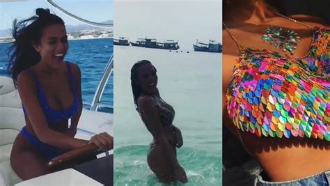 Coronation Street Arianna Atjar S Lavish Lifestyle Away From Cobbles Revealed From Busty Bikini