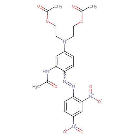 Acetamide N 5 Bis 2 Acetyloxy Ethyl Amino 2 2 4 Dinitrophenyl