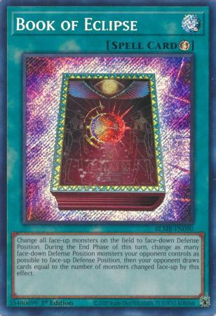 Book Of Eclipse Blmr En Secret Rare St Edition Imperium Tcg