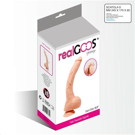 Fallo Realistico Dildo Gigante Con Testicoli E Ventosa Mm Fallotuo