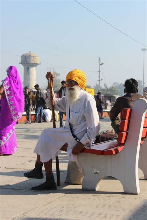 Gambar Manusia Orang Tua Agama Serban Festival Tradisi Sikh