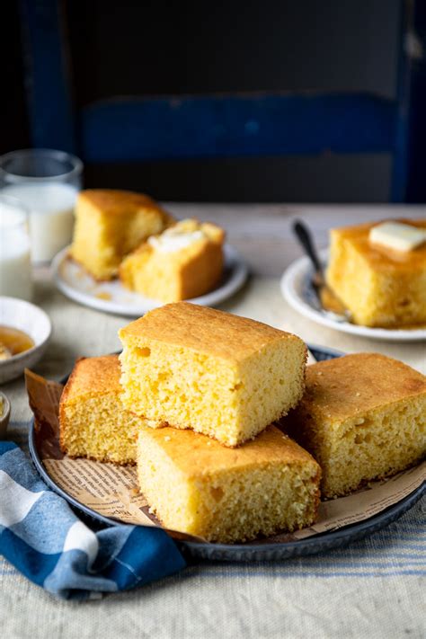 Cornbread with Cake Mix - The Seasoned Mom