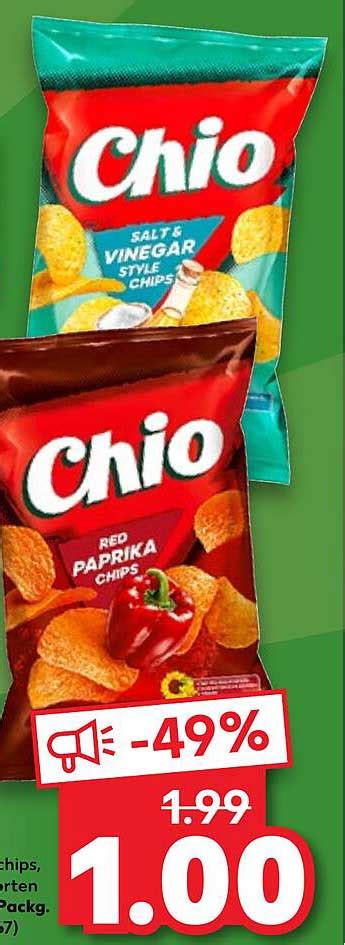 Chio Red Paprika Chips Angebot Bei Kaufland Prospekte De