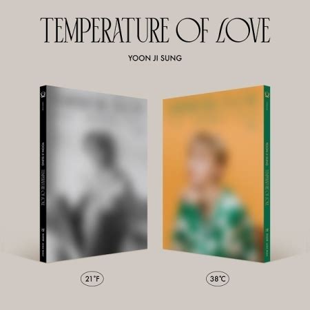 Yoon Ji Sung Temperature Of Love 2nd Mini Album Kpop Ro Shop