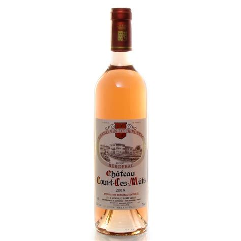 Château Court les Muts AOC Bergerac Rosé 2019 75cl Cellier du Périgord