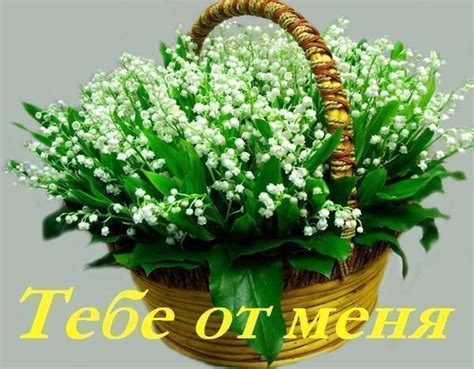 открытки с днем рождения женщине ландыши - Bestslike