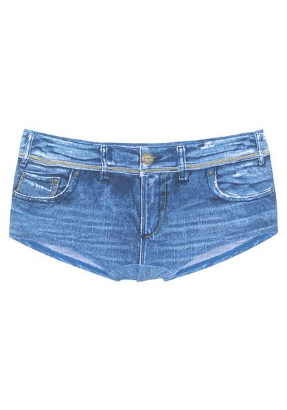 KangaROOS Bikini Hotpants Patty Jeansblau 34