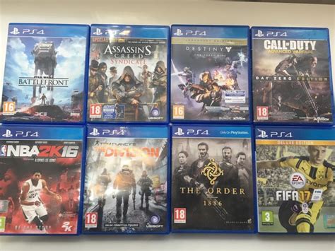 Big Lot Of 20 Sony Ps4 Games Playstation 4 Video Games 20 In