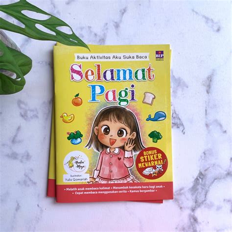 Jual Buku Aktivitas Aku Suka Baca Selamat Pagi Shopee Indonesia