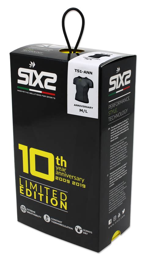 SIXS Festeggia 10 anni con nuovo logo e Maglietta