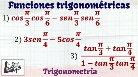 Funciones Trigonom Tricas Y Valor Exacto De Las Expresiones