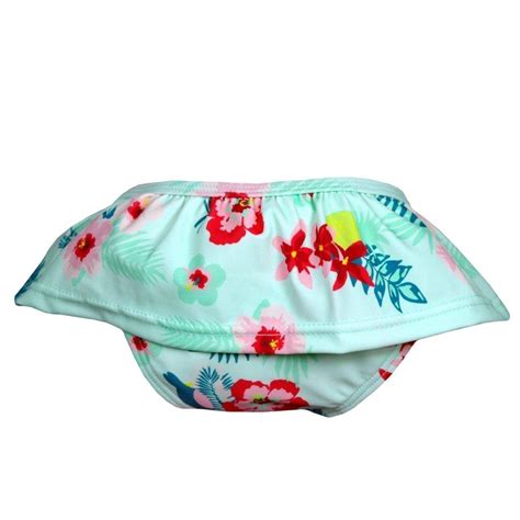 Majtki strój kąpielowy dzieci cm dół bikini BANZ Mint Floral cm Okulary i odzież z