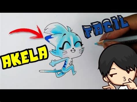 Como Dibujar A Akela De Las Perrerias De Mike Facil Paso A Paso