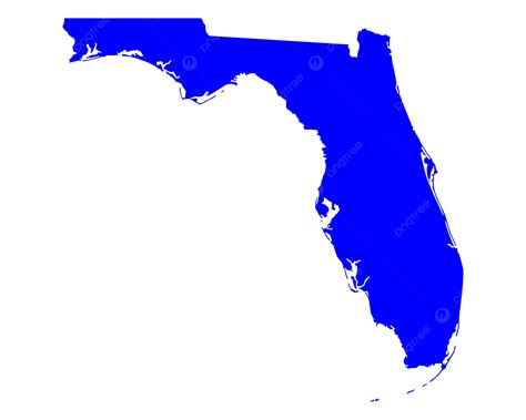 Map Of Florida Usa, States, Blue, Florida PNG Transparent Image and ...