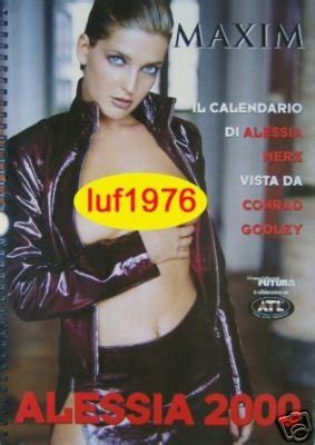 Calendar Sexy Alessia Merz Nude Calendario Maxim