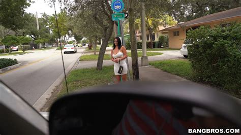 Latina MILF Cristal Caraballo Enjoying Hardcore Sex In The Backseat Of A Taxi CoedCherry