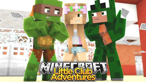 minecraft  club adventures  kelly misses  friends