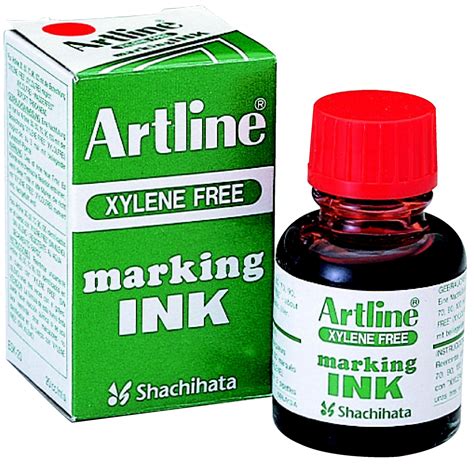 Перманентные чернила Artline ESK-20 для маркеров, красные, 20 мл