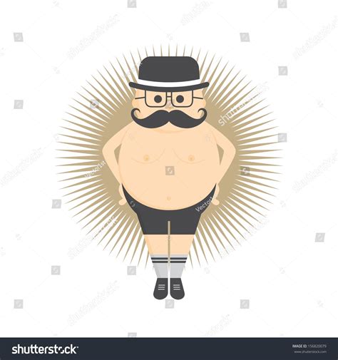 Old Fat Naked Guy Over 1 Royalty Free Licensable Stock Vectors Vector Art Shutterstock