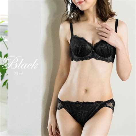 フランデランジェリー fran de lingerie Plain Lace プレーンレース ブラ ショーツセット B G カップ 返品不可商品 サーモンピンク ファッション