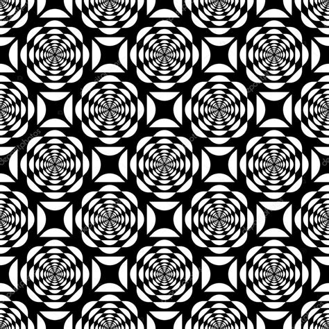 Seamless Op Art Pattern Stock Vector Troyka